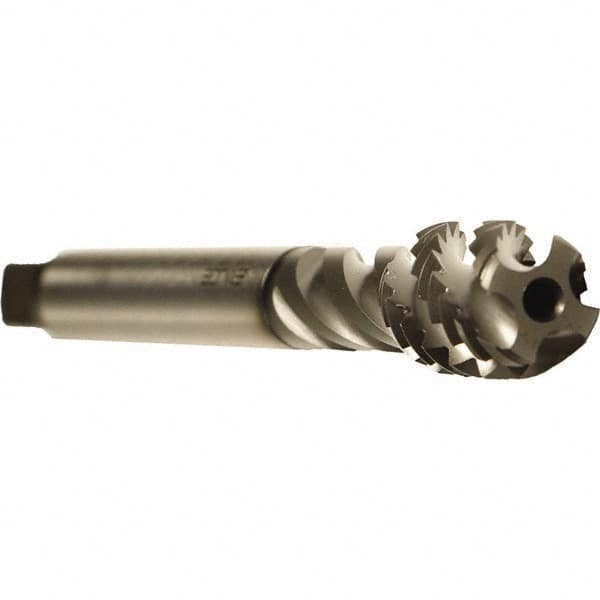 Spiral Flute Tap:  UNC,  4 Flute,  Modified Bottoming,  2B Class of Fit,  Cobalt,  GLT-1 Finish MPN:CU94C400.5016