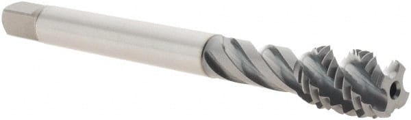 Spiral Flute Tap: 1/2-13, UNC, 4 Flute, Bottoming, 2B Class of Fit, Cobalt, TICN Finish MPN:CU999400.5013