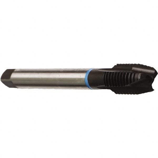 Spiral Point Tap: 7/16-20 UNF, 3 Flutes, Plug, 3B Class of Fit, Cobalt, Nitride Coated MPN:AU203010.5046