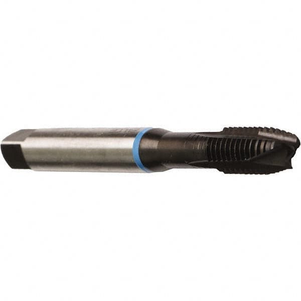 Spiral Point Tap: 3/8-16 UNC, 3 Flutes, Plug Chamfer, Oversize Class of Fit, High-Speed Steel-E, NT Coated MPN:AU203044.5011