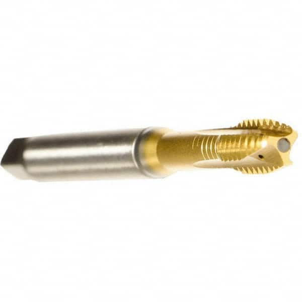 Spiral Point Tap: #10-32, UNF, 3 Flutes, Plug, 2B, Cobalt, TiCN Finish MPN:BU089300.5041