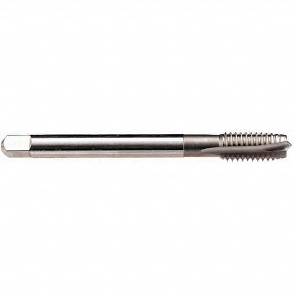 Spiral Point Tap: 9/16-24 UNEF, 4 Flutes, Plug Chamfer, 2B Class of Fit, High-Speed Steel-E, Bright/Uncoated MPN:C0208900.5063