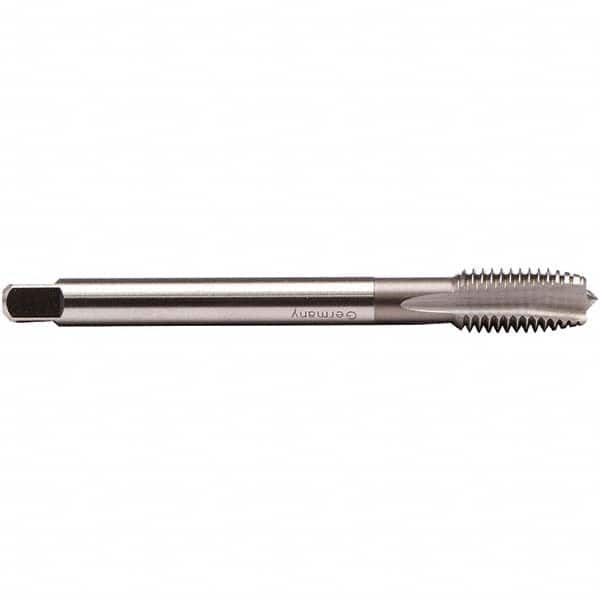 Spiral Point Tap: M8x1 Metric Fine, 3 Flutes, Plug Chamfer, 6H Class of Fit, High-Speed Steel-E, Bright/Uncoated MPN:C0208950.0251