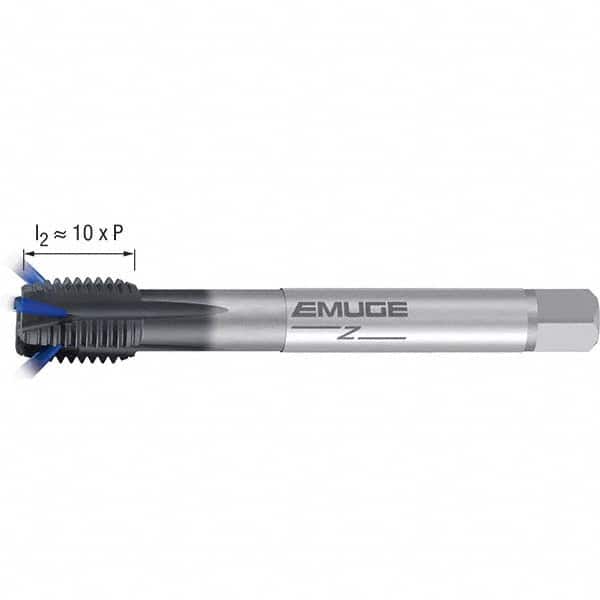 Spiral Point Tap: M20x2.5 Metric, Plug Chamfer, 6GX Class of Fit, High-Speed Steel-E-PM, GLT-1 Coated MPN:C108A621.0120