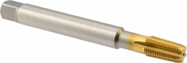 Standard Pipe Tap: 1/8-27, NPTF, 5 Flutes, Cobalt, TiN Finish MPN:CW181400.5783