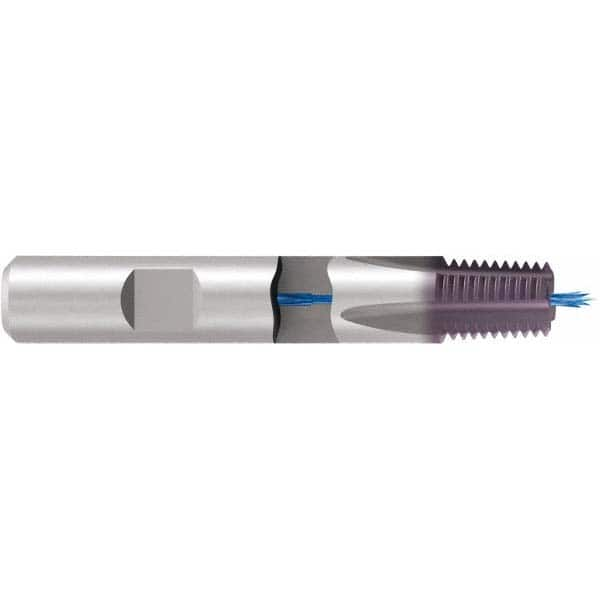 Standard Pipe Tap: 3/4-14, NPT, 4 Flutes, Solid Carbide, TiCN Finish MPN:GF173136.9678