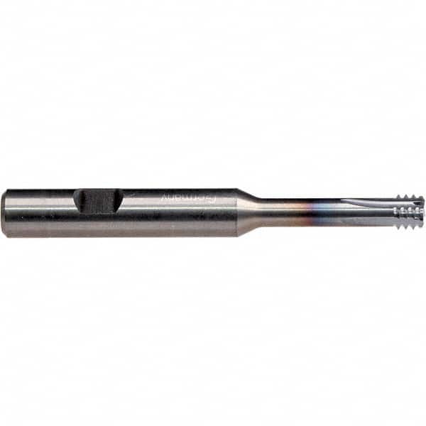 Straight Flute Thread Mill: Internal, 4 Flutes, Solid Carbide MPN:GF753276.0100