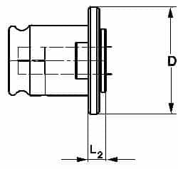 Tapping Adapter: 1/4