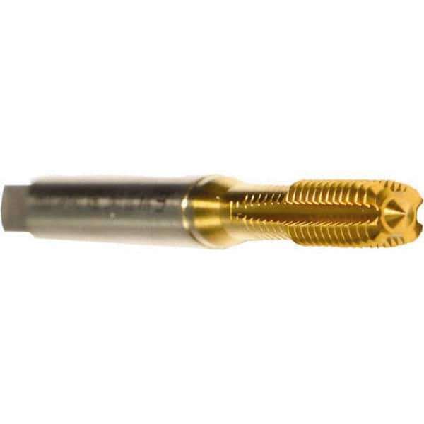 Thread Forming Tap: 5/16-18 UNC, 2BX Class of Fit, Modified Bottoming, Cobalt, TiN Coated MPN:AU921400.5010