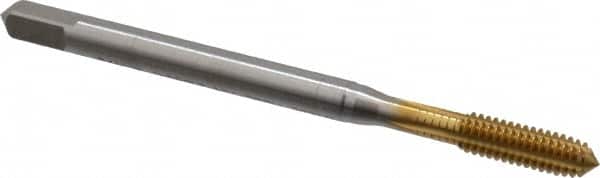 Thread Forming Tap: #8-32 UNC, 2BX Class of Fit, Modified Bottoming, High Speed Steel, TiN Coated MPN:BU921400.5006