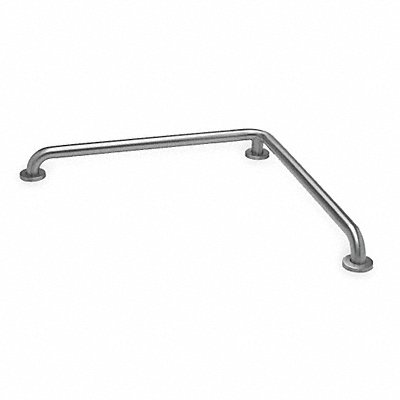 L- Shaped Grab Bar SS Satin 30 in L MPN:GBS15-113030-Q