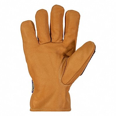 Work Gloves Drivers L Leather PR MPN:378GCXVBL