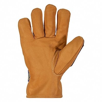 Work Gloves Drivers M Leather PR MPN:378GCXVBM