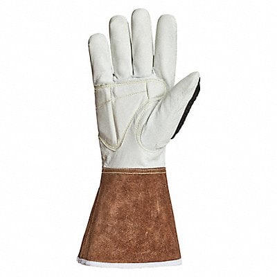 Work Gloves Drivers 3XL Leather PR MPN:378GKGVBG3XL