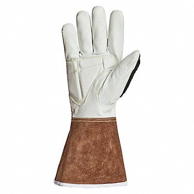 Work Gloves Drivers L Leather PR MPN:378GKGVBGL