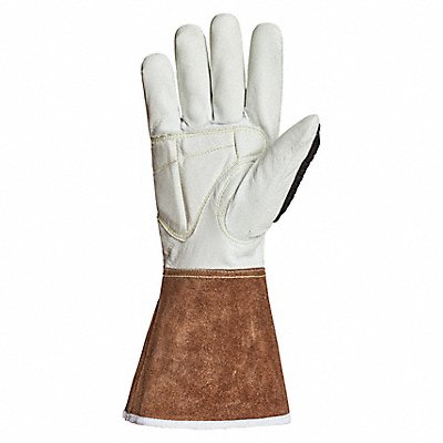 Work Gloves Drivers M Leather PR MPN:378GKGVBGM
