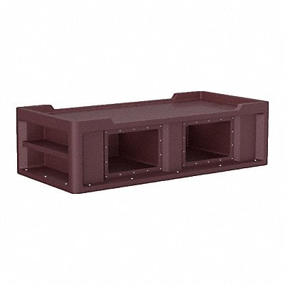 Endurance Bed 2.1 Burgundy 24 in H MPN:7802BY