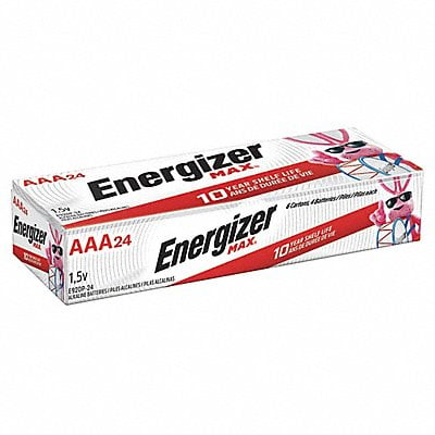 Battery AAA Alkaline 1.5VDC Premium PK24 MPN:E92