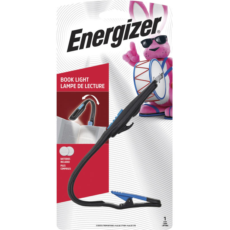 Energizer Book Light - 1 x LED - Warm White - 11 lm LumenCR2032 - Black - 6 / Carton (Min Order Qty 2) MPN:FNL2BU1CSCT