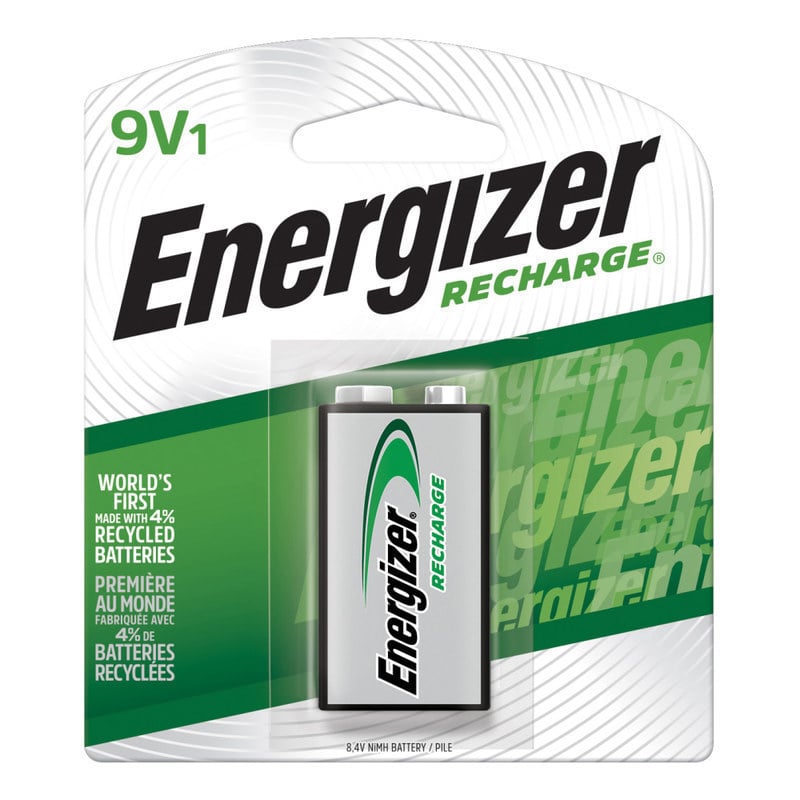 Energizer Rechargeable NiMH 9-Volt Battery (Min Order Qty 5) MPN:NH22NBP