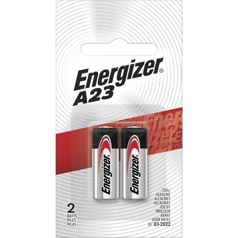 Energizer 377 Silver Oxide Button Battery 2-Packs - For Keyless Entry, Garage Door Opener, Electronic Device - A23 - 12 V DC - 72 / Carton MPN:A23BPZ2CT