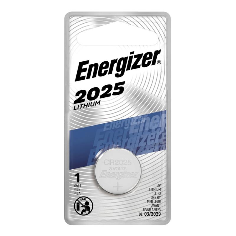 Energizer 3-Volt Lithium Specialty Battery, 2025 (Min Order Qty 13) MPN:ECR2025BP