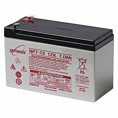 Battery 12V Lead Acid EnerSys/Hawker MPN:LEAD-12-7