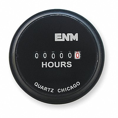 DC Hour Meter Electrical 2.31 in Round MPN:T40A45