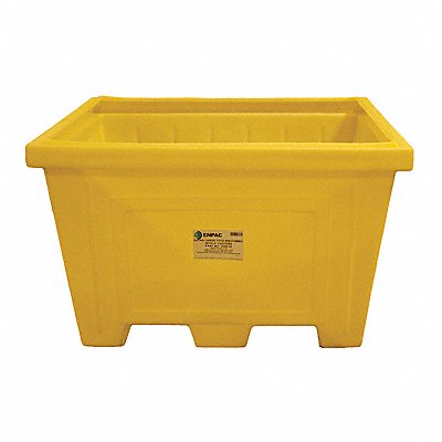 Storage Tote Yellow Solid Polyethylene MPN:1520-YE