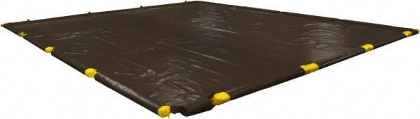 Low Wall Collapsible Berm: 505 gal Capacity, 12' Long, 15' Wide, 4-1/2