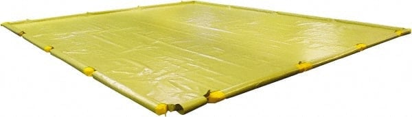 Low Wall Collapsible Berm: 1,310 gal Capacity, 12' Long, 39' Wide, 4-1/2