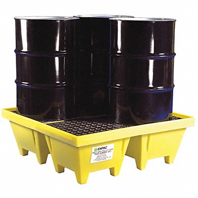 Drum Spill Containment Pallet 83gal Yllw MPN:5001-YE