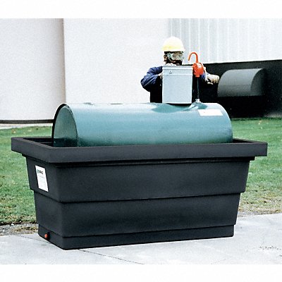 Tank Containment Unit 34-1/2 in H Black MPN:5275-BK