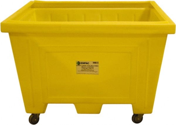 Spill Pallets, Platforms, Sumps & Basins, Spill Capacity: 123.0 , Maximum Load Capacity: 500.0 , Material: Polyethylene  MPN:1510-YE