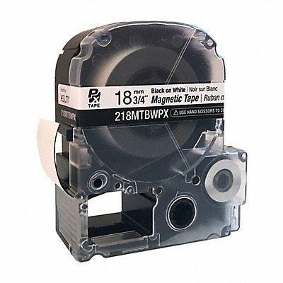 Printable Magnetic Label Cartridge MPN:218MTBWPX-4.9