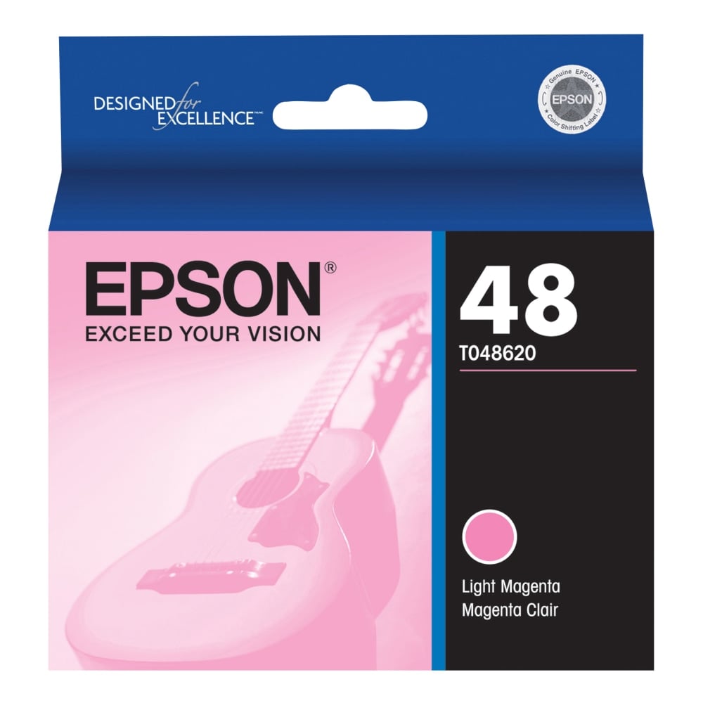 Epson T0486 Light Magenta Ink Cartridge, T048620 (Min Order Qty 4) MPN:T048620-S