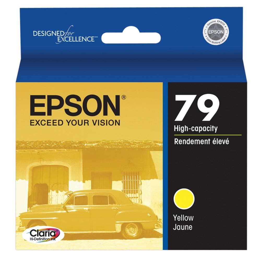 Epson 79 Claria Yellow High-Yield Ink Cartridge, T079420 (Min Order Qty 3) MPN:T079420