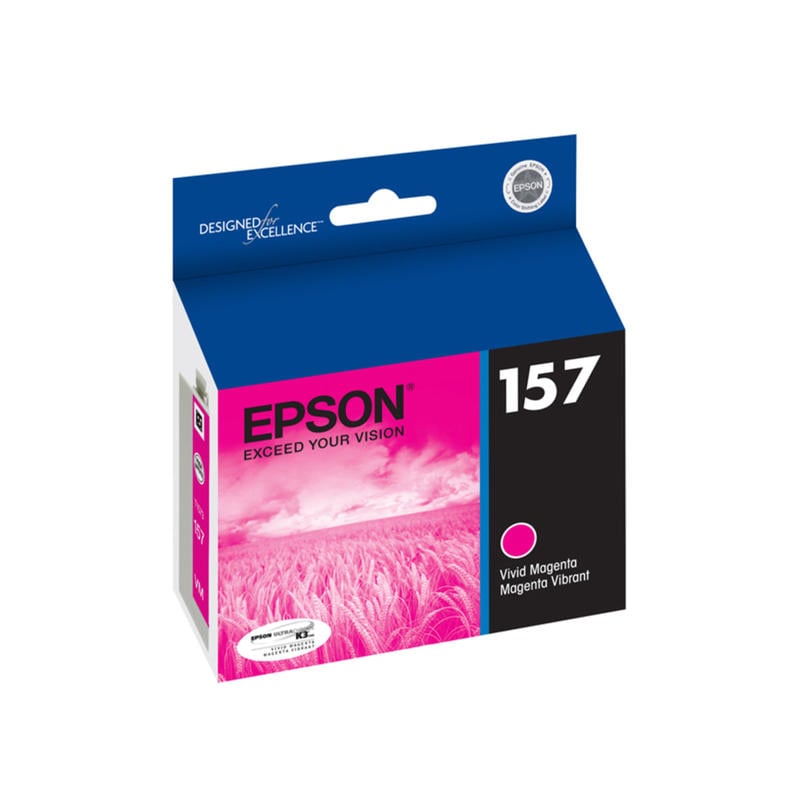 Epson 157 Vivid Magenta Ink Cartridge, T157320 (Min Order Qty 2) MPN:T157320