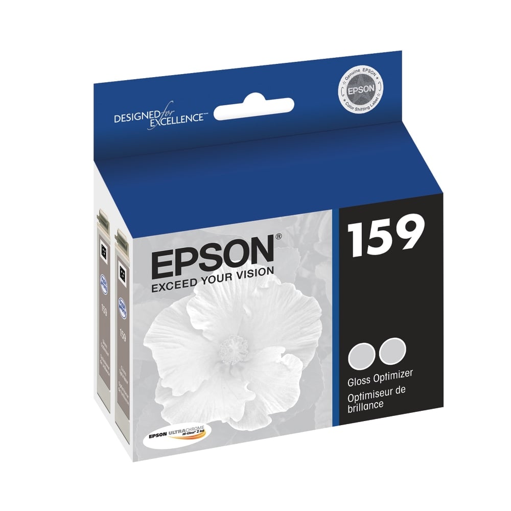 Epson 159 Ink Gloss Optimizer Cartridges, Pack Of 2, T159020 (Min Order Qty 3) MPN:T159020