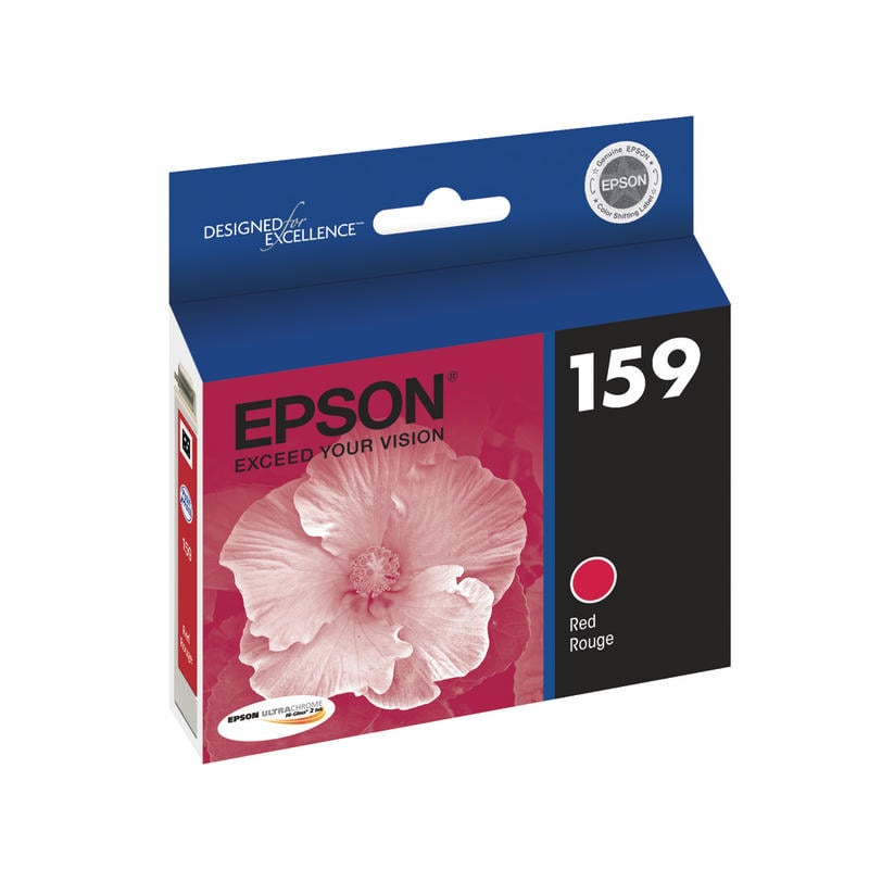 Epson 159 Red Ink Cartridge, T159720 (Min Order Qty 2) MPN:T159720