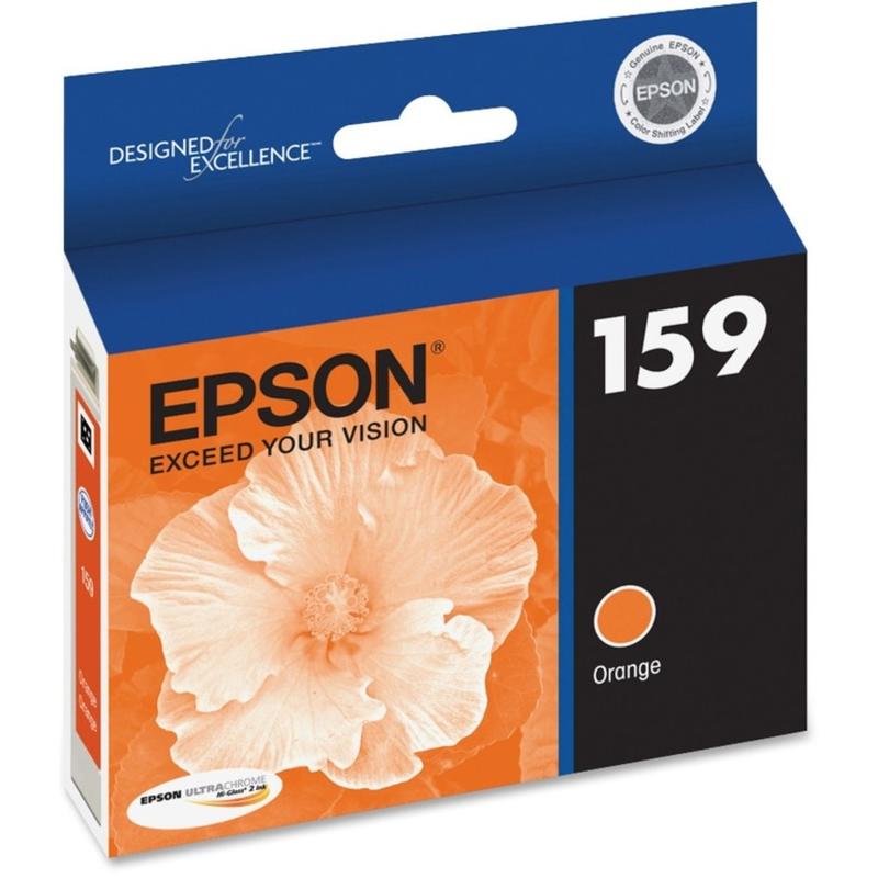 Epson 159 Orange Ink Cartridge, T159920 (Min Order Qty 2) MPN:T159920