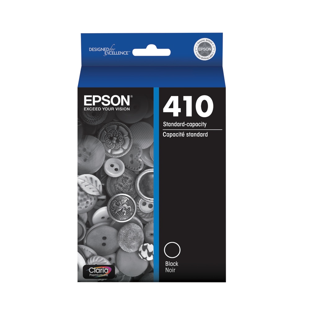 Epson 410 Claria Premium Black Ink Cartridge, T410020-S (Min Order Qty 4) MPN:T410020-S