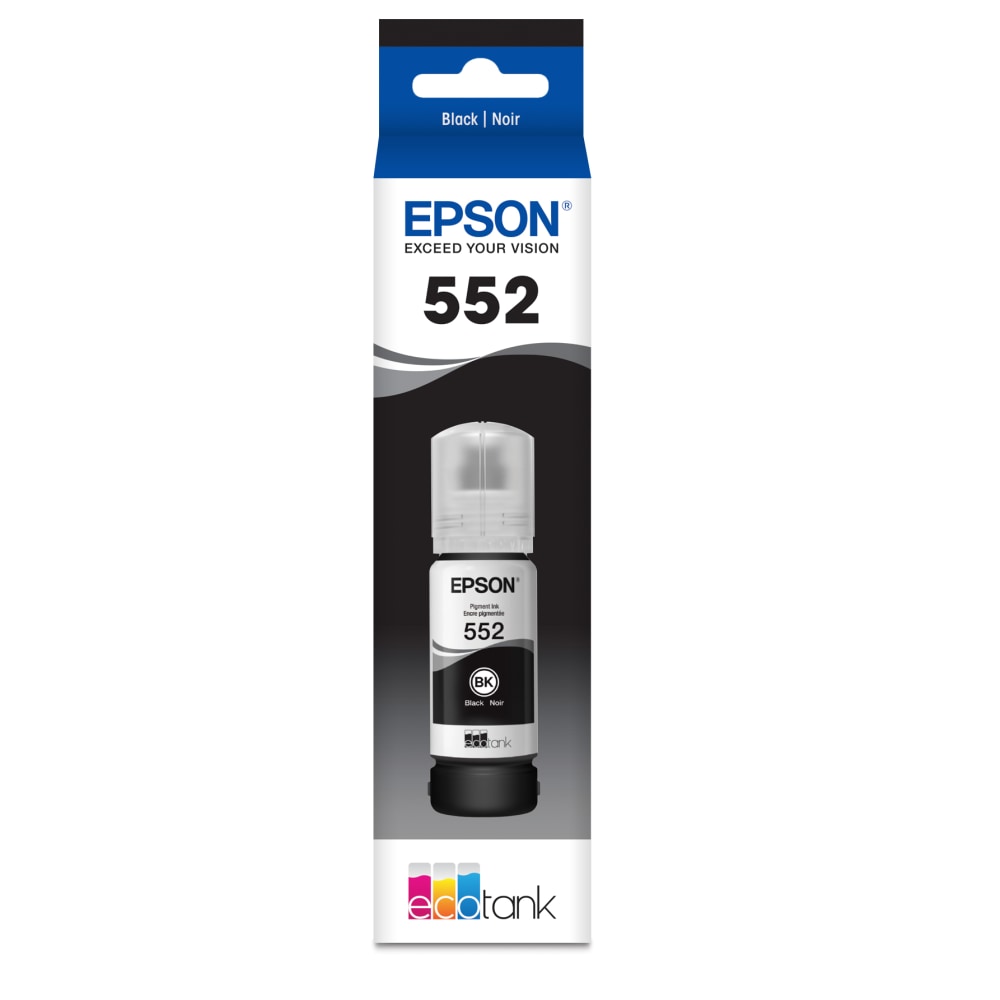 Epson 552 Claria ET Premium Black High-Yield Ink Bottle, T552020-S (Min Order Qty 3) MPN:T552020-S