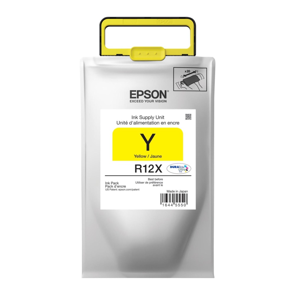 Epson R12X DuraBrite Yellow Ultra-High-Yield Ink Cartridge, TR12X420 MPN:TR12X420