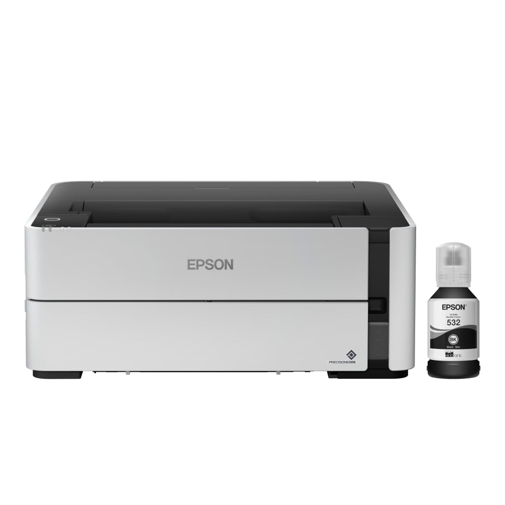 Epson EcoTank SuperTank ET-M1170 Wireless Inkjet Monochrome Printer MPN:C11CH44201