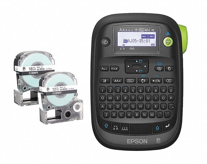 Portable Label Printer 3/4 Max Tape W MPN:LW-PX300GL