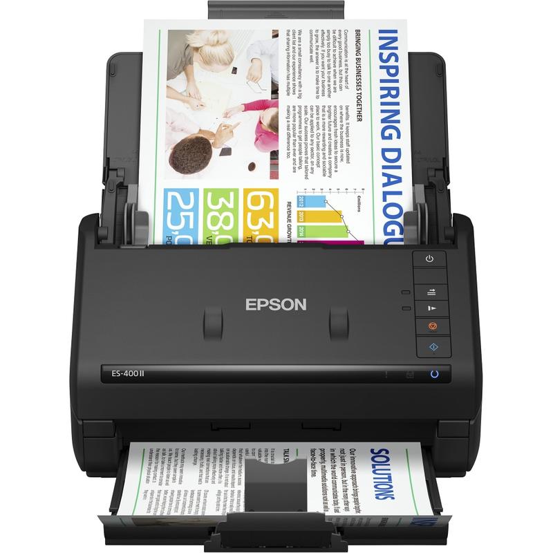 Epson WorkForce ES-400 II Duplex Desktop Color Document Scanner with Auto Document Feeder MPN:B11B261201