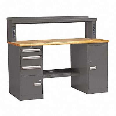 Workbench Office Gray 48 W Unassembled MPN:389R4W-GY