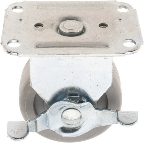 Rigid Top Plate Caster: Polyolefin, 3