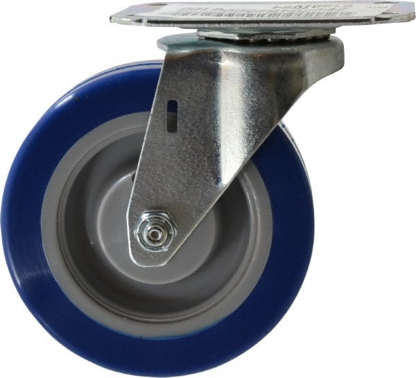 Swivel Top Plate Caster: Polyurethane, 4